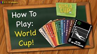 How to play World Cup!