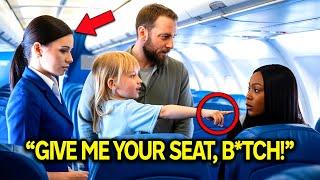 Dad Orders This Black Woman to Move For His Child — Flight Attendant’s Reply Shocks Him