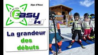 EASYSKI Ecole de ski internationale Alpe d'Huez - La grandeur des débuts pour ces petits skieurs