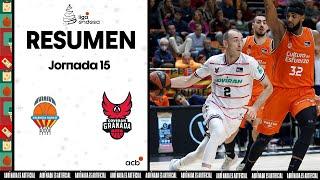 Valencia Basket - Coviran Granada (75-81) RESUMEN | Liga Endesa 2023-24