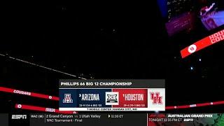 ESPN CBB intro | Arizona vs 2 Houston | 3/15/2025