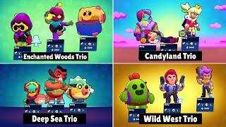 Every Trio Losing & Winning Animations in Brawl Stars