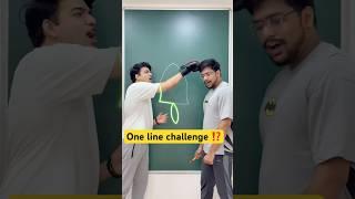 One Line Draws the entire shape, and the lines cannot overlap!Is there an answer to this question?1