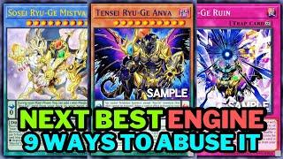 9 WAYS TO ABUSE RYU-GE DECK (Next Best Engine Yugioh 2025)