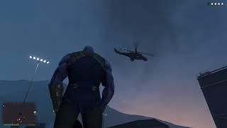 GTA 5 Thanos Fight the Military