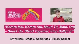 Pink Shirt Day Antibullying Video by William Twaddle