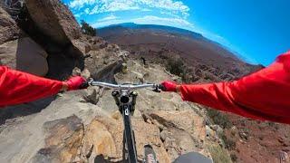 Riding CRAZY Cliffside Trails in the Rampage Desert!