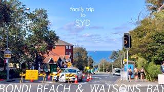 Family Trip to Sydeny | strolling BONDAI BEACH, WATSONS BAY | Totti's, The best Italian