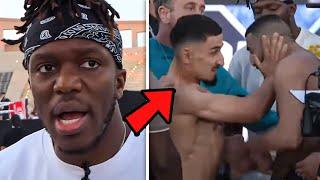 KSI Reacts To Gib SLAPPING Slim