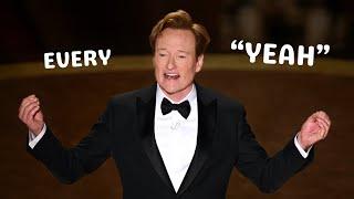 Every Time Conan O'Brien Said “Yeah” at the Oscars 2025 Monologue