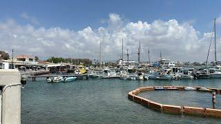 Lifes Worldwide Adventures is live from Paphos Harbour in Cyprus