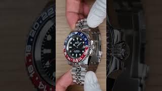 Seiko GMT MOD Pepsi - Wristmodding Review #shorts