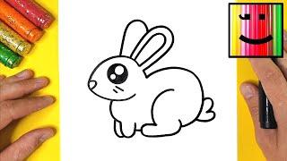 Dessiner un lapin kawaii