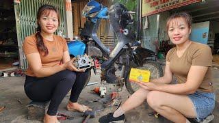 Weekend Long Video: Tangled wires of the fake Wave are a big challenge for female mechanics like me.