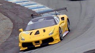 Ferrari 488 Challenge Test Drive At Laguna Seca