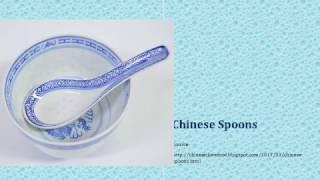 Chinese Spoons