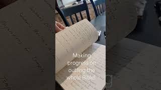 Outlining the Whole Bible
