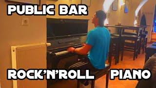 ROCK'N'ROLL Piano Madness in a Bar!