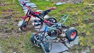 AM PRIMIT UN ATV SI UN MINICROSS SA LE REPAR