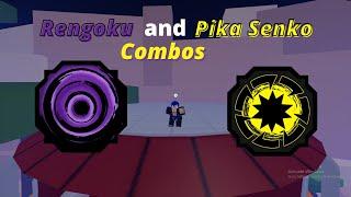 Pika Senko and Rengoku combos | Shindo Life