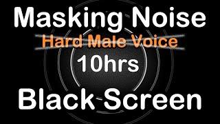 Masking Noise for Male Voice ▶️ Mute annoying talk. 10 hours. Human Voice. Male Voice Sound Masking