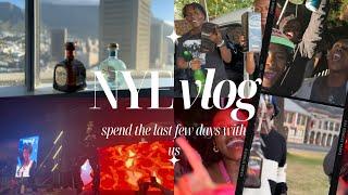 NEW YEARS EVE VLOG: JHB & CPT EDITION