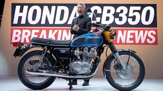 The Return of a Legend: 2025 Honda CB350 First Look! #hondacb350 #hondabikes