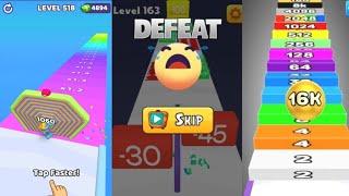 Level 511 : Layer Man 3D: Run & Collect vs Merge Number Run Master vs Number Ball 3D Merge Games