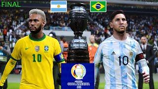 PES 2021 | ARGENTINA vs BRAZIL - COPA AMERICA FINAL