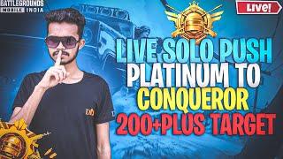 DIAMOND 3 TO SOLO CONQUEROR C6S17 | LIVE SOLO RANK PUSH TIPS & TRICKS WITH KETANISLIVE | BGMI LIVE