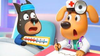 Listen to Your Doctor, Sheriff | Healthy Habit |Kids Cartoon | Sheriff Labrador | BabyBus