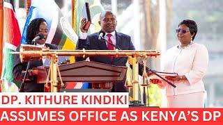 LIVE!! Prof. Kithure Kindiki's Swearing-in as Kenya's Deputy President at KICC!!