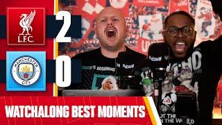 CODY GAKPO & MO SALAH WIN IT FOR THE REDS! | Liverpool 2-0 Manchester City | Watchalong Best Moments