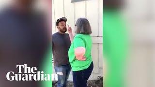 Trump supporter tells man in racist rant that she hates him because he's Mexican