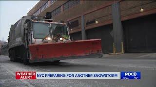 NYC preparing for another snowstorm