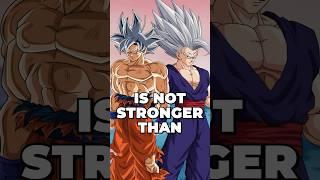 “Beast Gohan is stronger than UI tho” #dbz #shorts #recommended