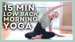 15 min Gentle Morning Yoga - Lower Back Stretches