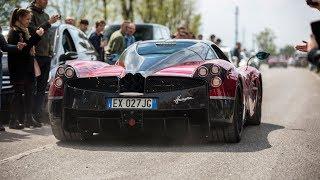 Supercars Accelerating - Zonda F, LaFerrari, Huayra, Veyron, 5x SVJ, 600LT, Enzo, F12 TDF,...