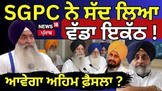 Live | SGPC ਨੇ ਸੱਦ ਲਿਆ ਵੱਡਾ ਇਕੱਠ! ਆਵੇੇਗਾ ਅਹਿਮ ਫ਼ੈਸਲਾ? | Giani Harpreet Singh | Raghbir Singh |Dhami