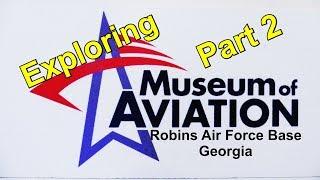 Exploring The Museum of Aviation Part 2 The Eagle Building Robins AirForce Base Georgia - RM00117