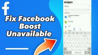 How To Fix Facebook Lite Boost Unavailable