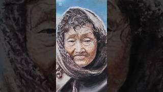 울릉도해녀 그리기 #해녀그림 #인물화 #유화 #oilpainting