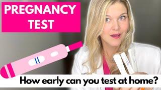 How early can you take a pregnancy test at home? Implantation Symptoms and Early Pregnancy Testing