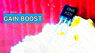 How to increase the input signal gain - Gain boost - New Generation 123