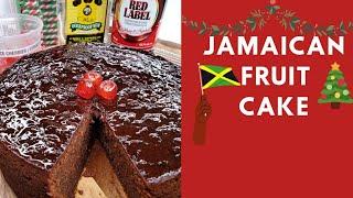 Jamaican Fruit cake | Christmas Cake| How to make Fruit cake