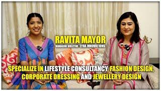 Indo Fusion Designer Ravita Mayor | London Braun India Fashion Week | Wow Womaniya 17 | Hybiz tv