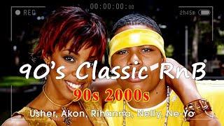 Best of Old School 90's 2000's Rnb Music Hits Usher, Akon, Rihanna, Nelly, Ne-Yo