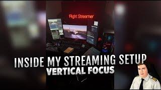  Vertical Cockpit Cam LIVE - Flying Dirty Delta Airbus A320 to Los Angeles