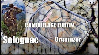 Decathlon : SOLOGNAC ORGANIZER S 10 X 14 CM CAMOUFLAGE FURTIV