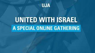 United with Israel:  A Special Online Gathering